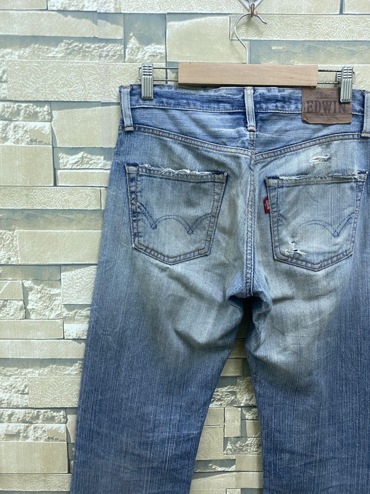 Vintage EDWIN Extra Extreme Thrashed Denim - 9