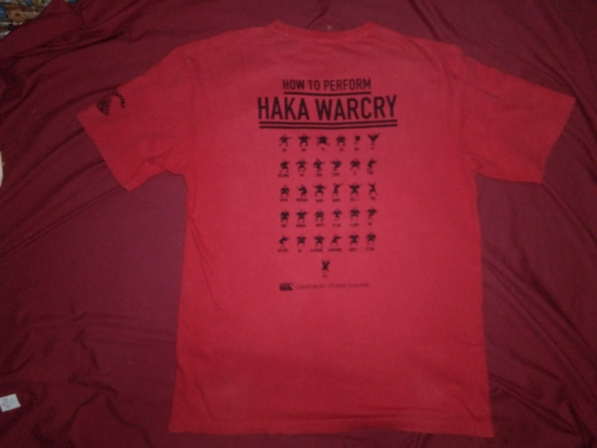 Vintage Canterbury Haka Warcry tshirt - 3