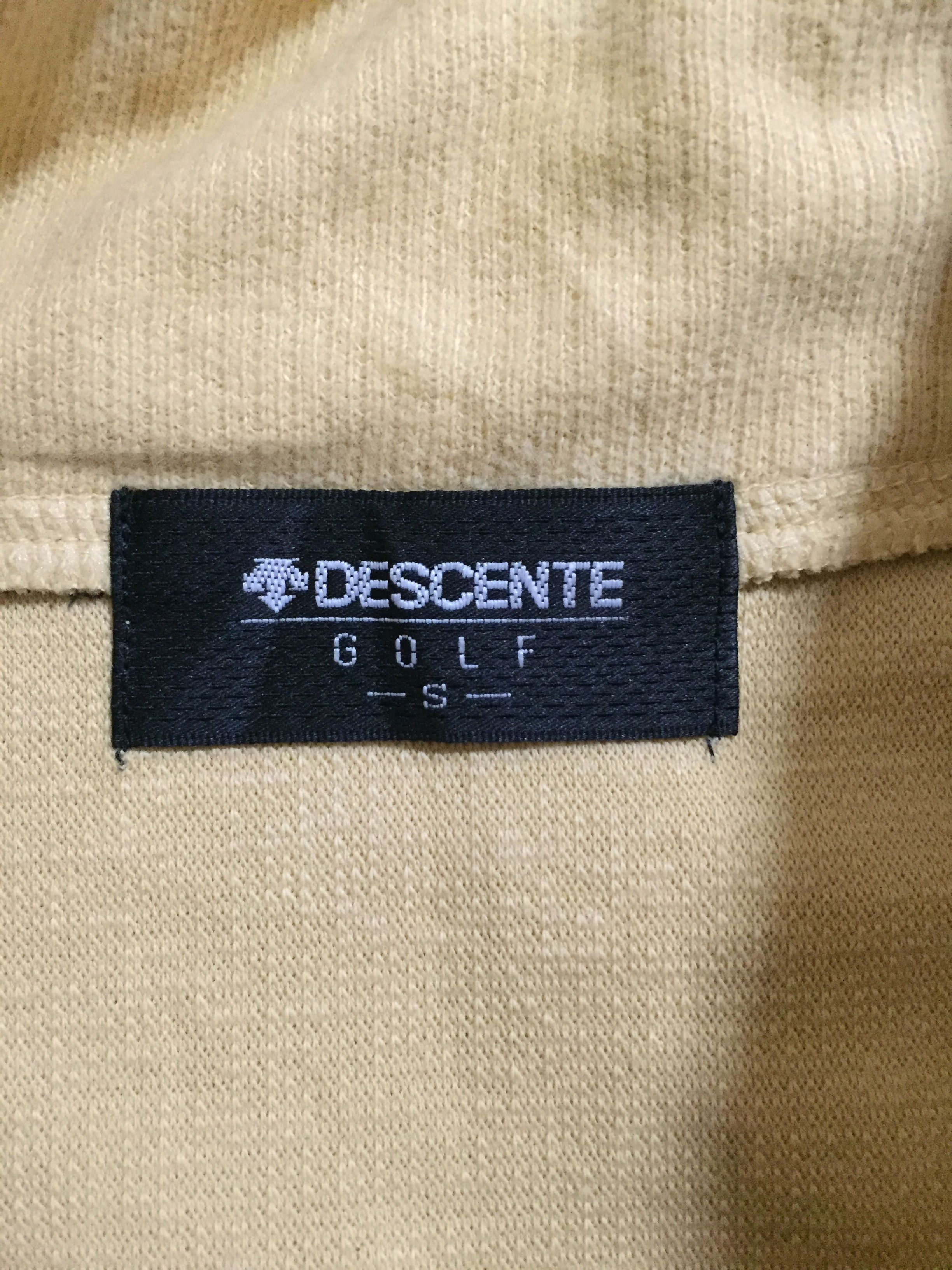 Vintage Descente Golf Vest Sweater Windbreaker Jacket - 6