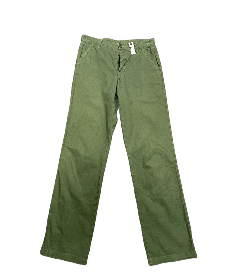 MARGARET HOWELL GREEN PANTS - 1