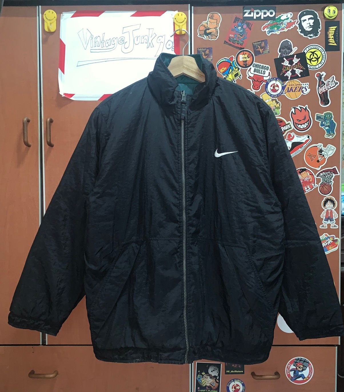 Vintage Nike Bombers jacket 90’s reversible - 2