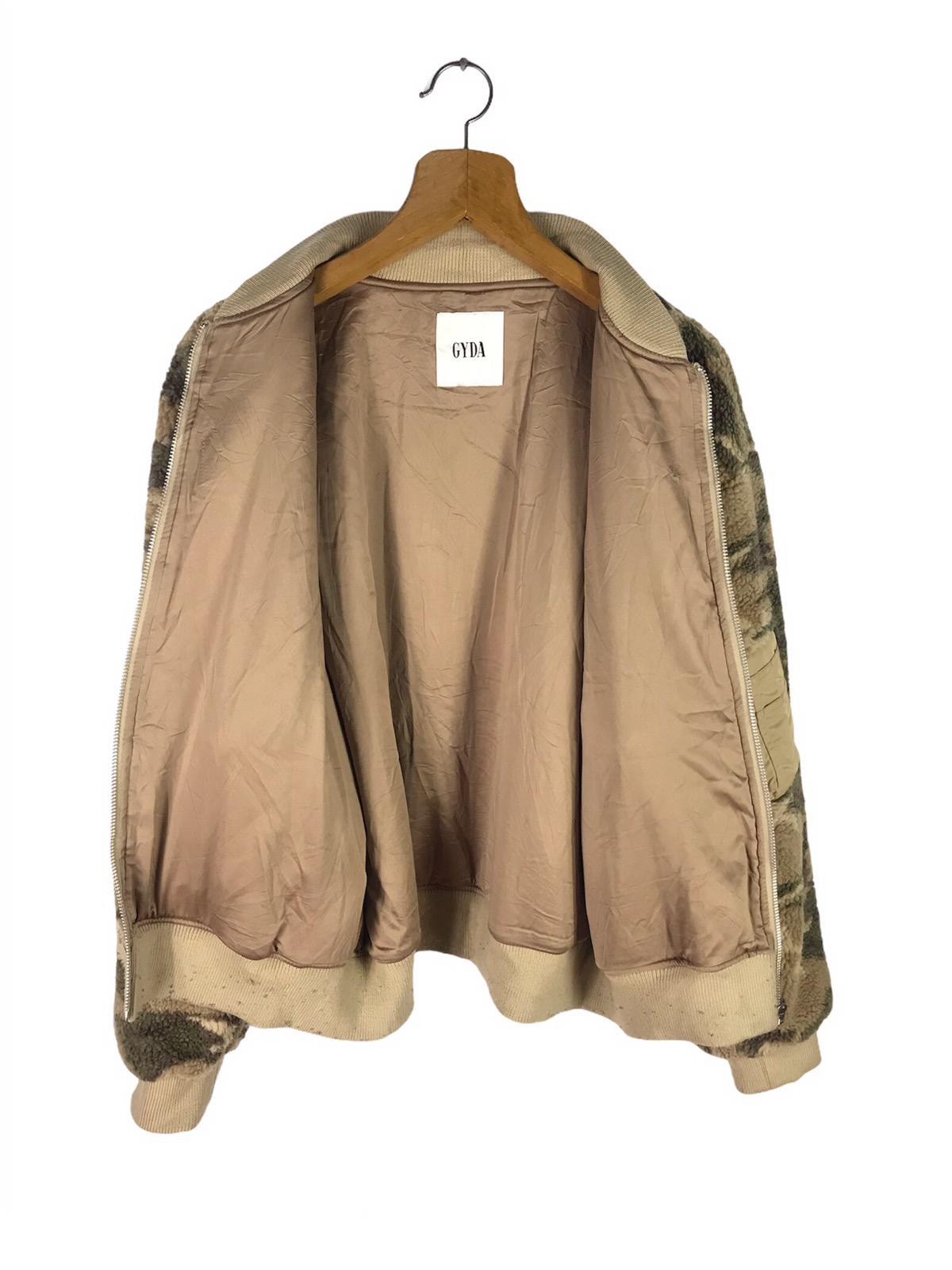 Japanese Brand - LAST CALL💥GYDA FLEECE ARMY CAMOUFLAGE BOMBER JACKET - 10