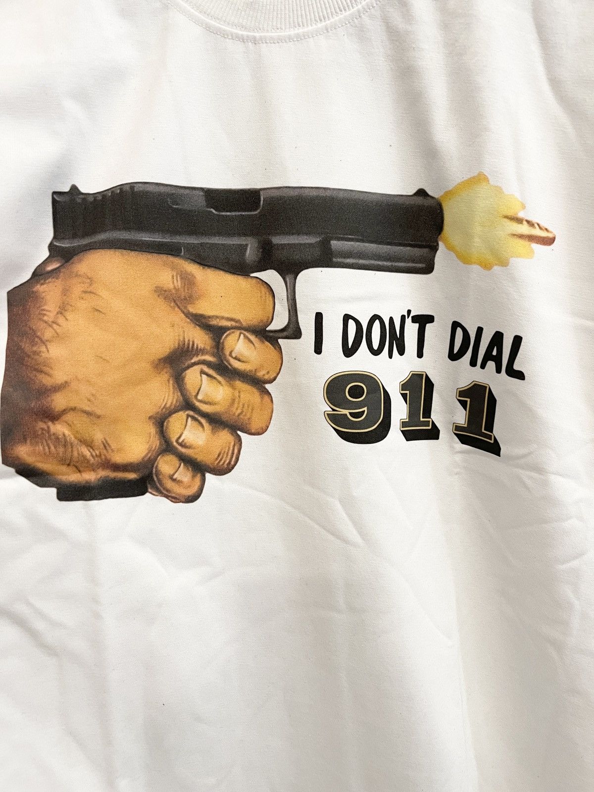 Vintage - STEAL! I don’t dial 911 Tee - 2