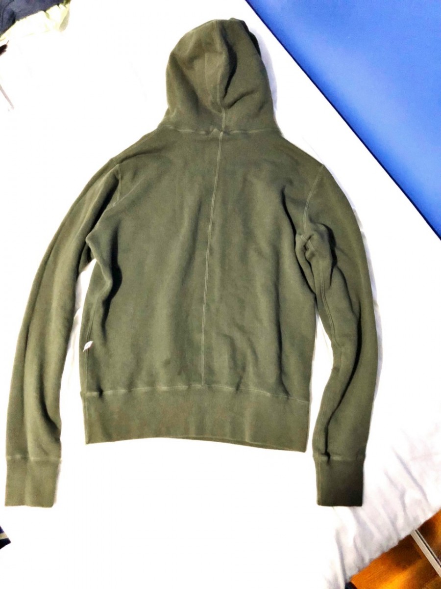 Pure Blue Japan - Loopwheel Hoodie - 3