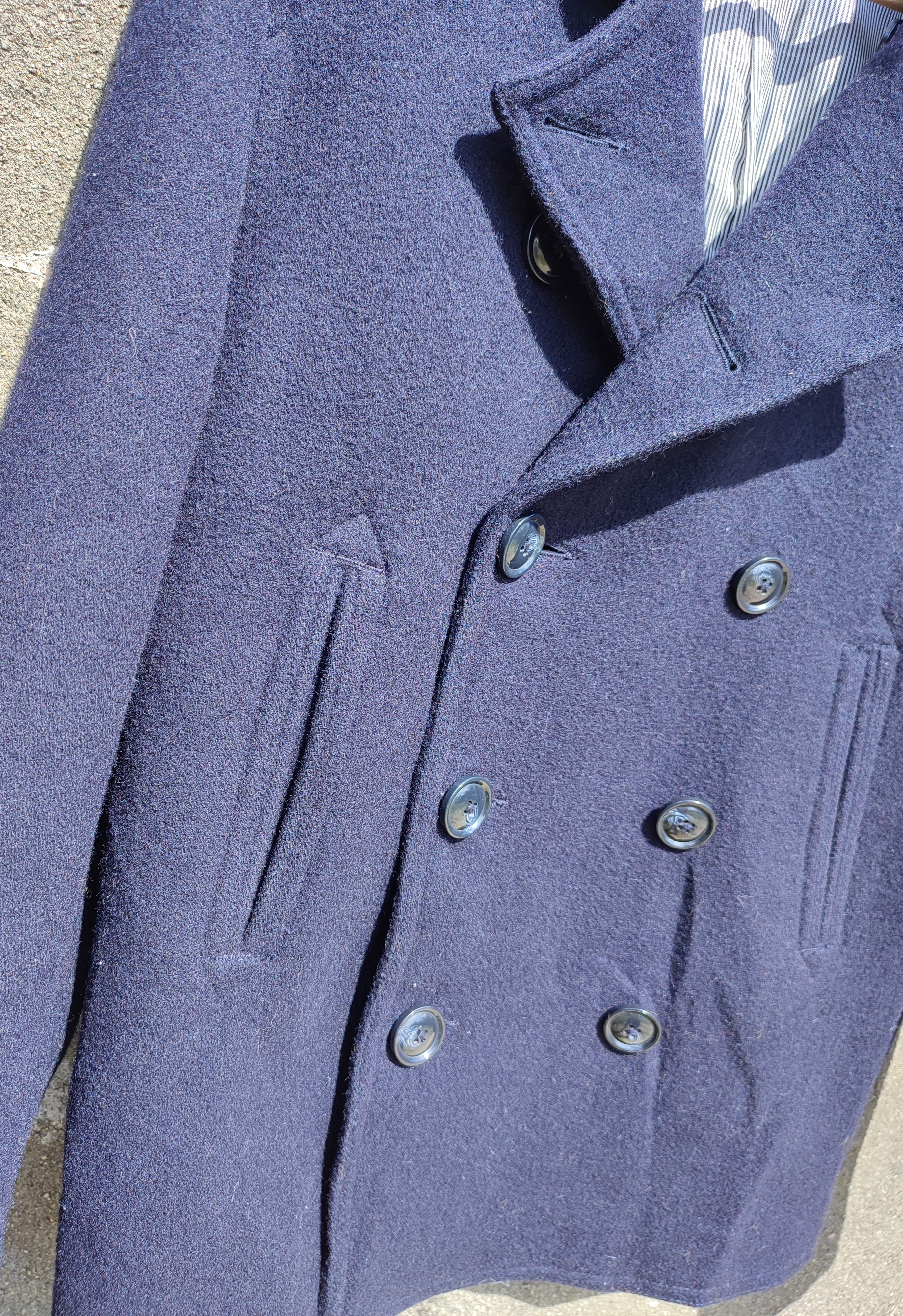 Vintage - Vintage Harvard Asymmetrical Wool Coat Jacket - 3