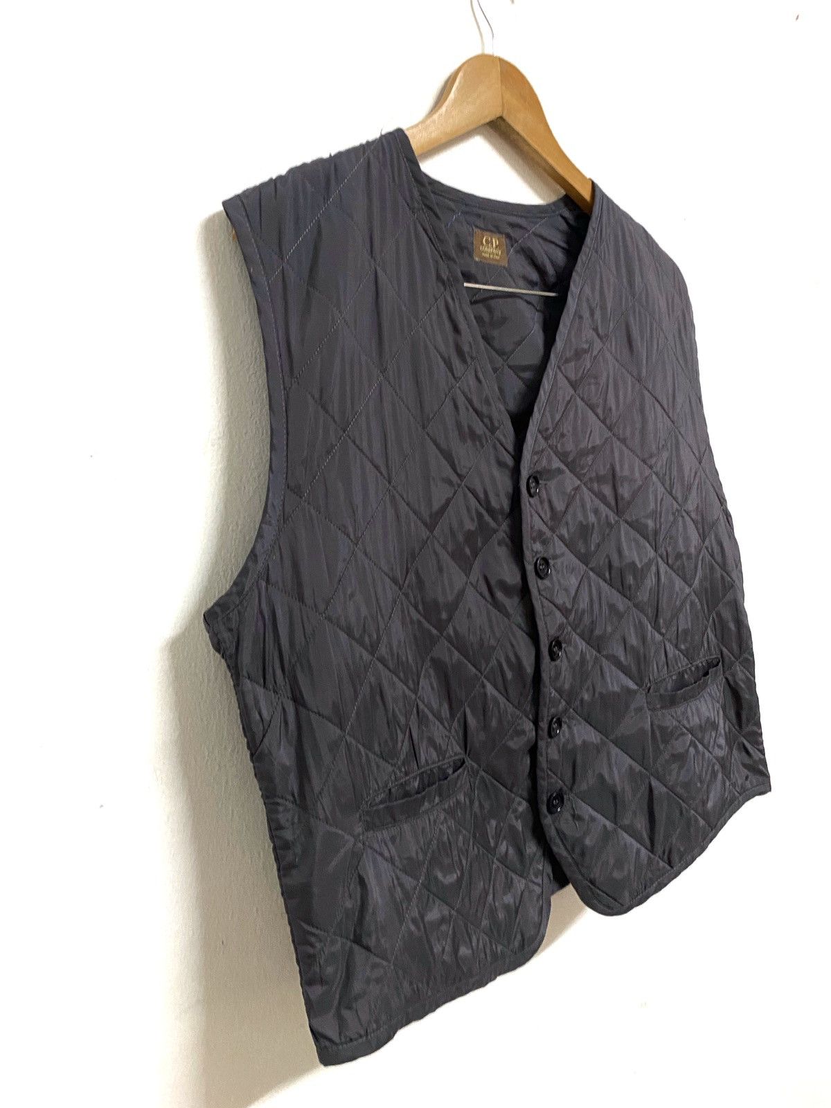 Vintage C.P Company Quilted Shimmer Vest Stone Island - 4