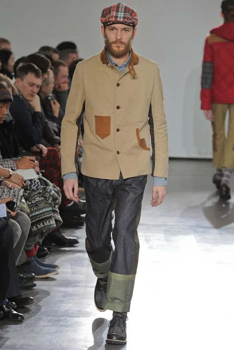 Junya Watanabe × Levi's - JW - Levi's - F/W 12 - Switching Corduroy Denim Jean - 1