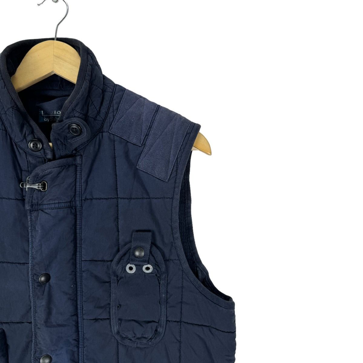 🔥POLO RL MARINE UTILITY POCKET QUILTED VEST - 5