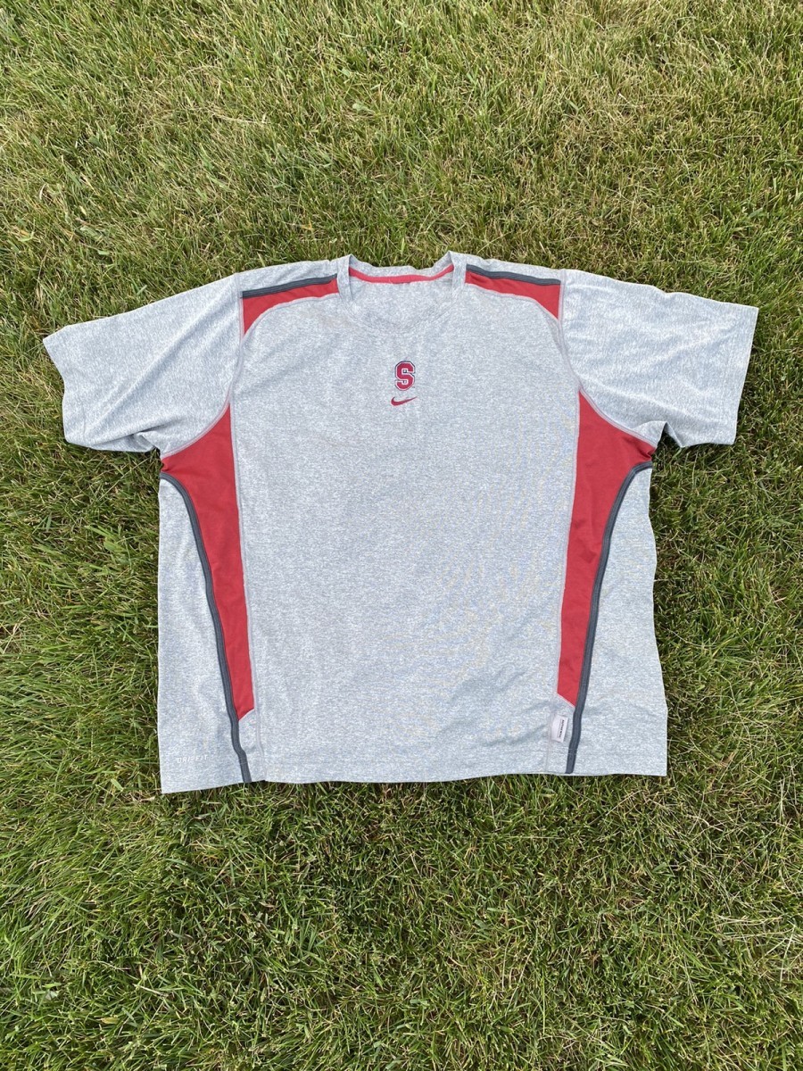 Collegiate - Stanford Center Swoosh Dri-Fit Tee - 4