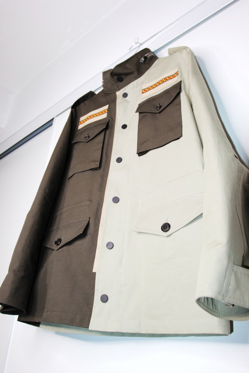 Ports 1961 - SS16 PORTS 1961 COLOR BLOCK MILITARY REFINEMENT JACKET 50 - 5