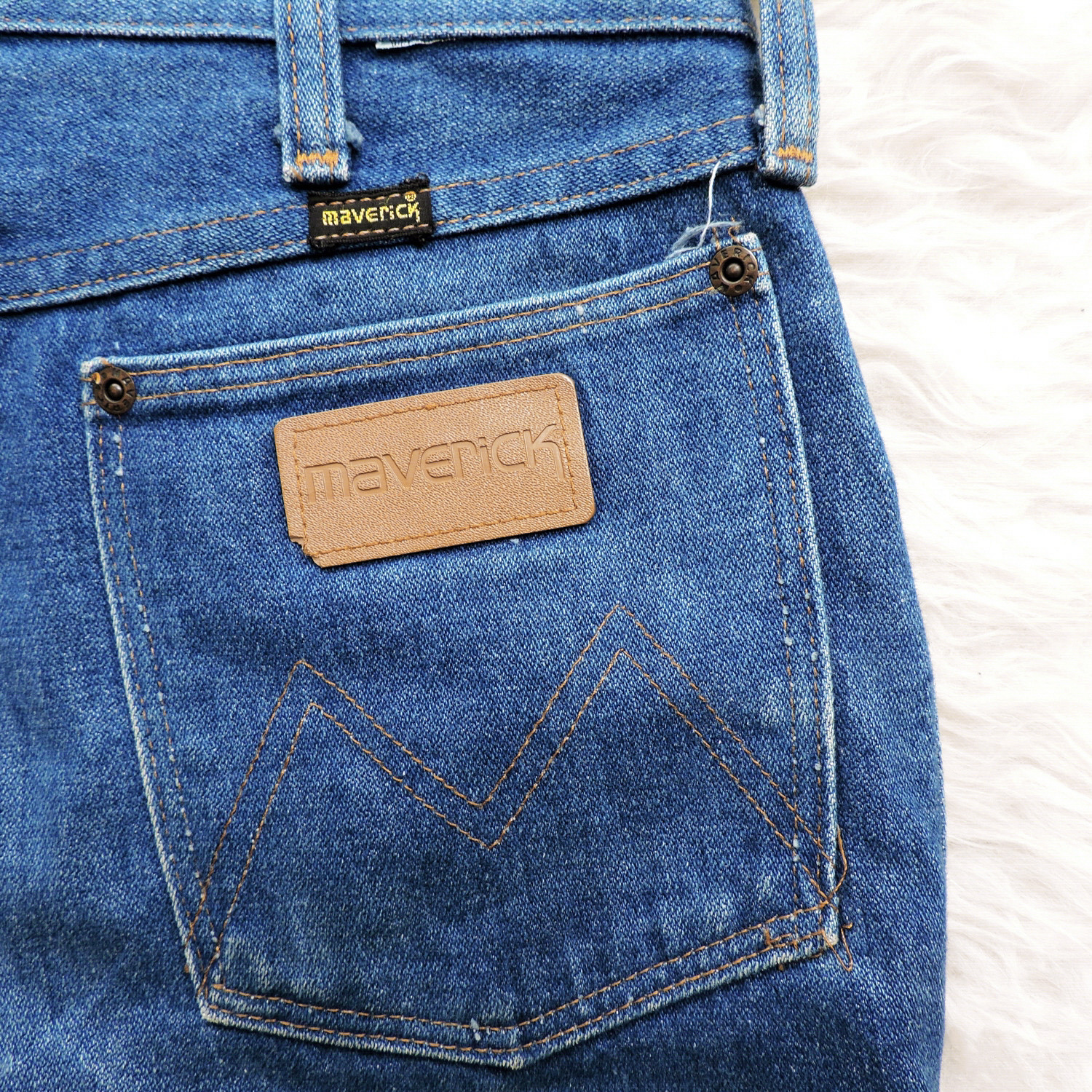 MAVERICK 44MWZ DENIM LONG PANTS - 4
