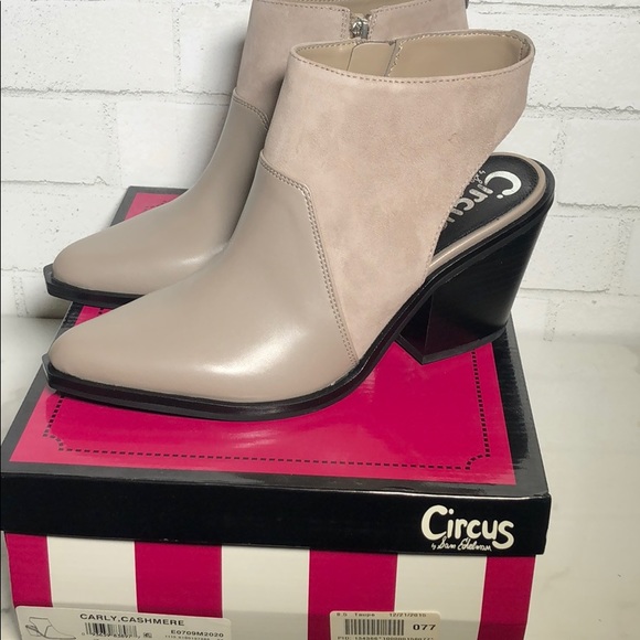 Circus by Sam Edelman - Sam Edelman Carly Cut-Out Ankle Bootie in Cashmere - 5