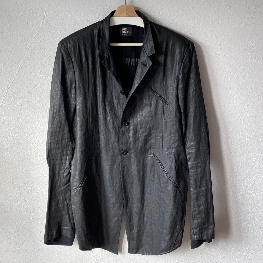 Lost & Found Ria Dunn - Ramie Waxed Car Coat - 1