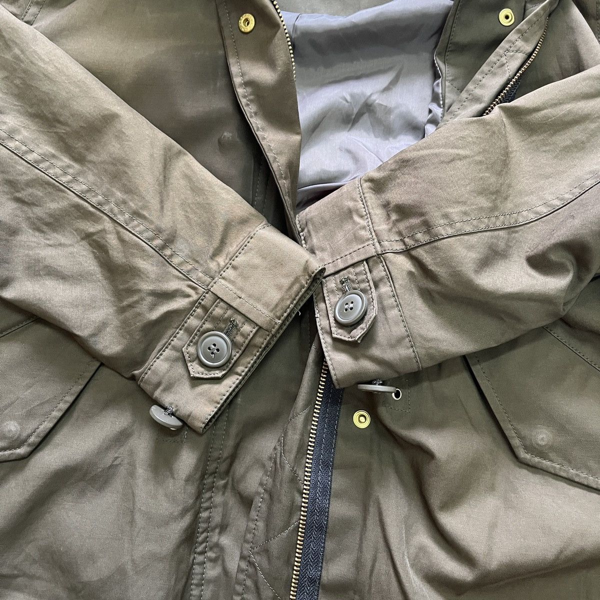 Japanese Brand - Vetements De Travail Long Parka Coat Fishtail Jacket Hooded - 7
