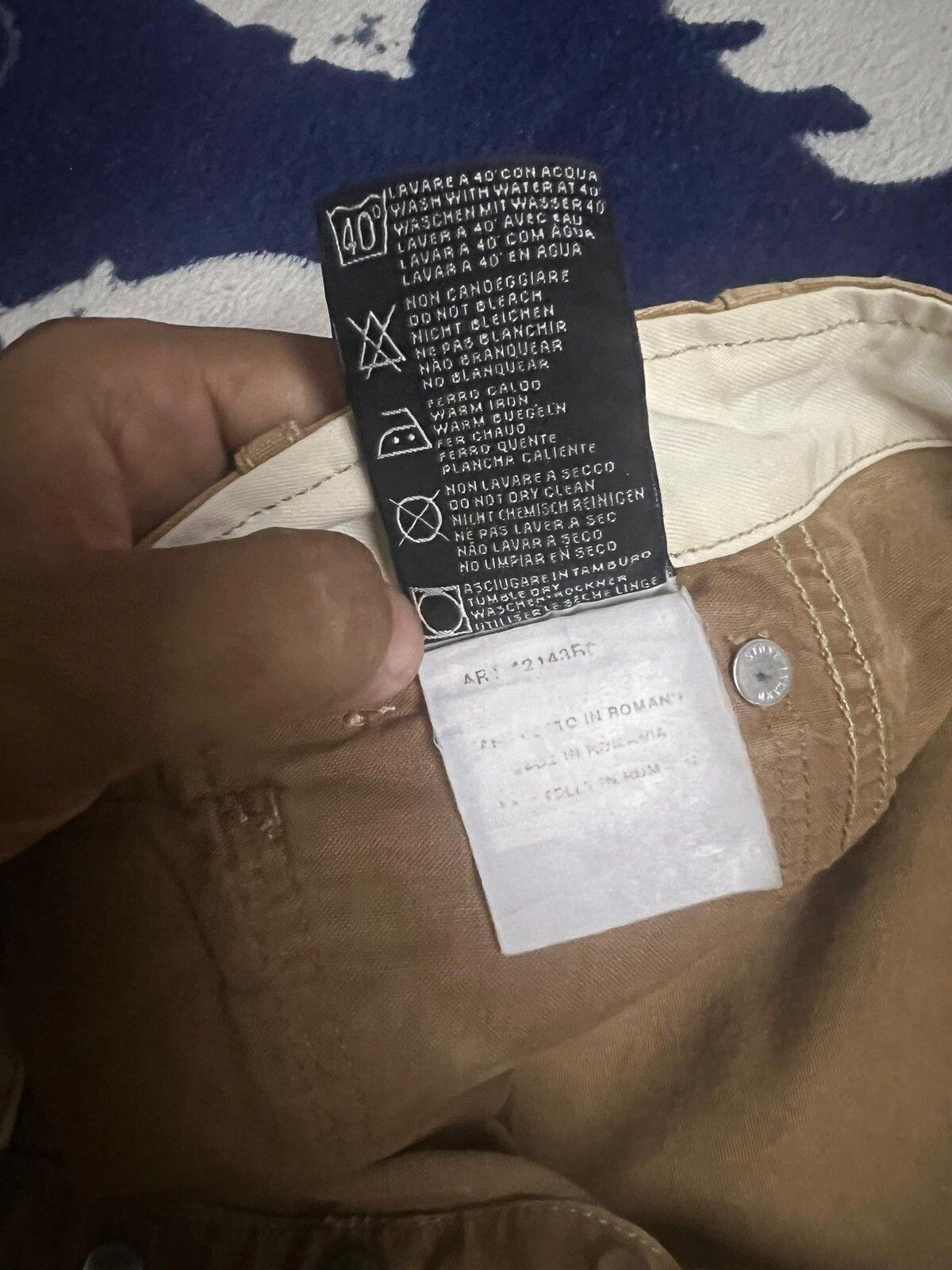 Authentic🔥Stone Island Cotton Pants Made In Romania - 12