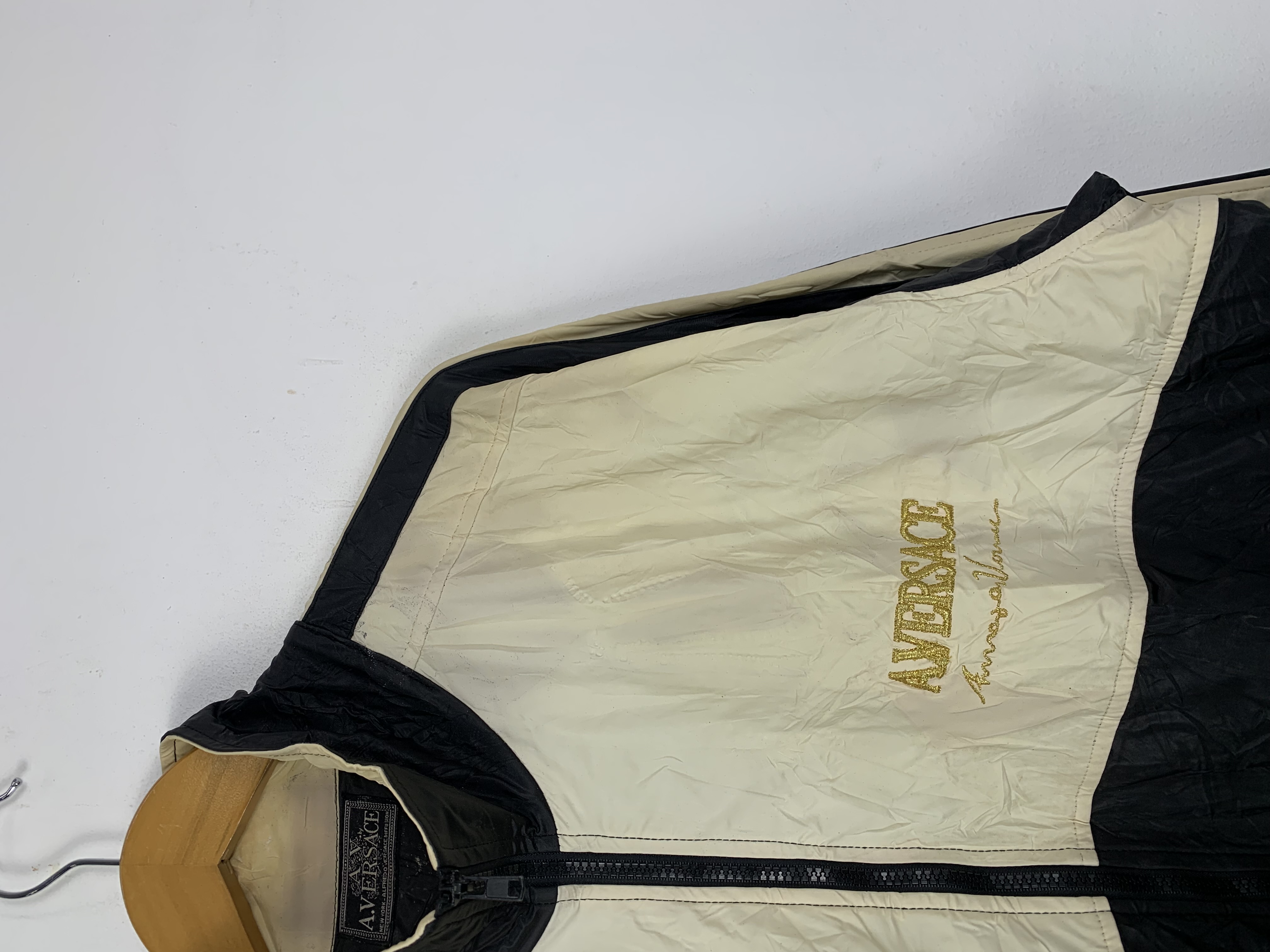 Vintage - Vintage A. Versace Embroidered Windbreaker Jacket - 6
