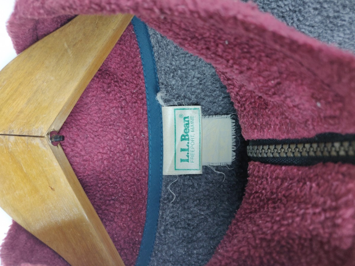 L.L. Bean - L. L. Bean Fleece Sweater Pullover Jacket - 8