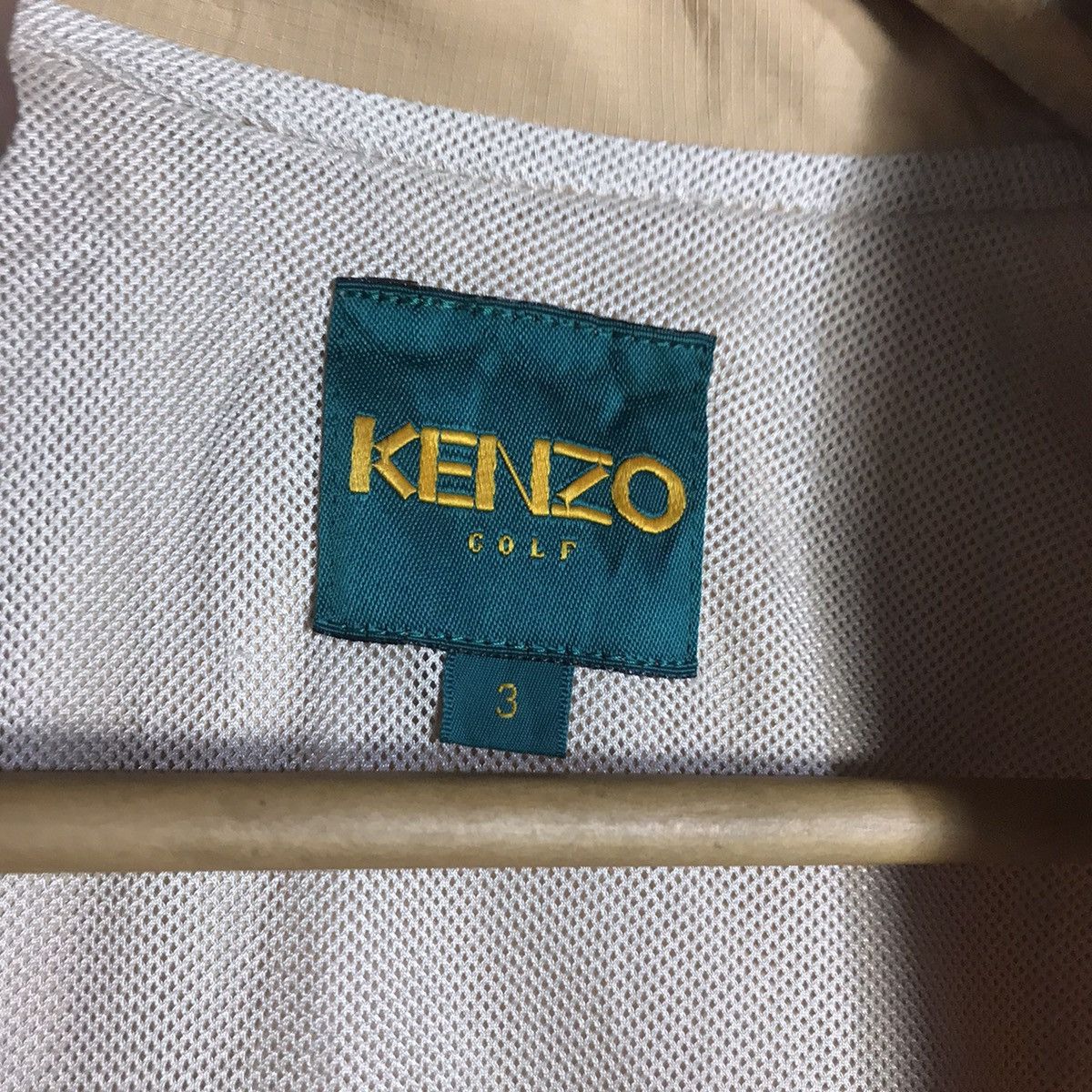 Kenzo golf nylon vest jacket medium size - 6