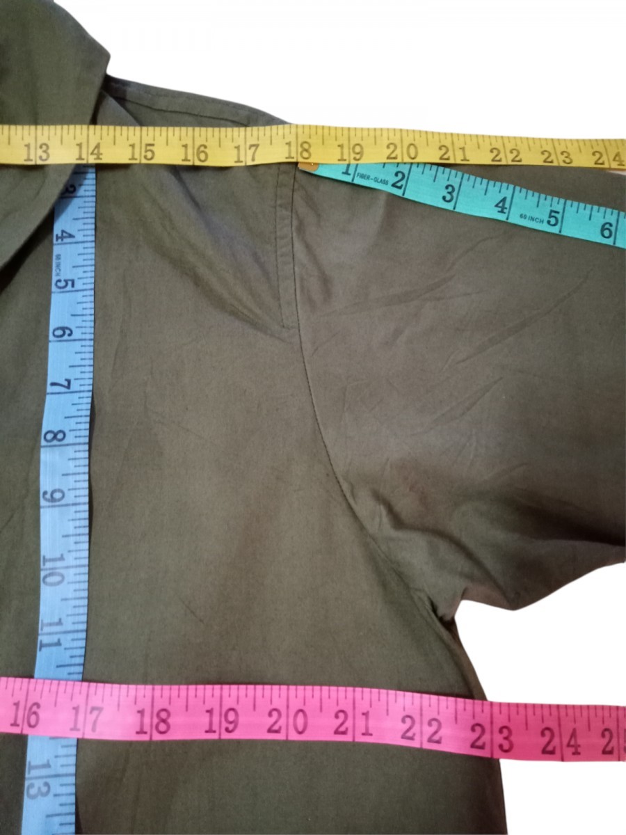Archival Clothing - Plantation Wide Long Coat Light Jacket - 11