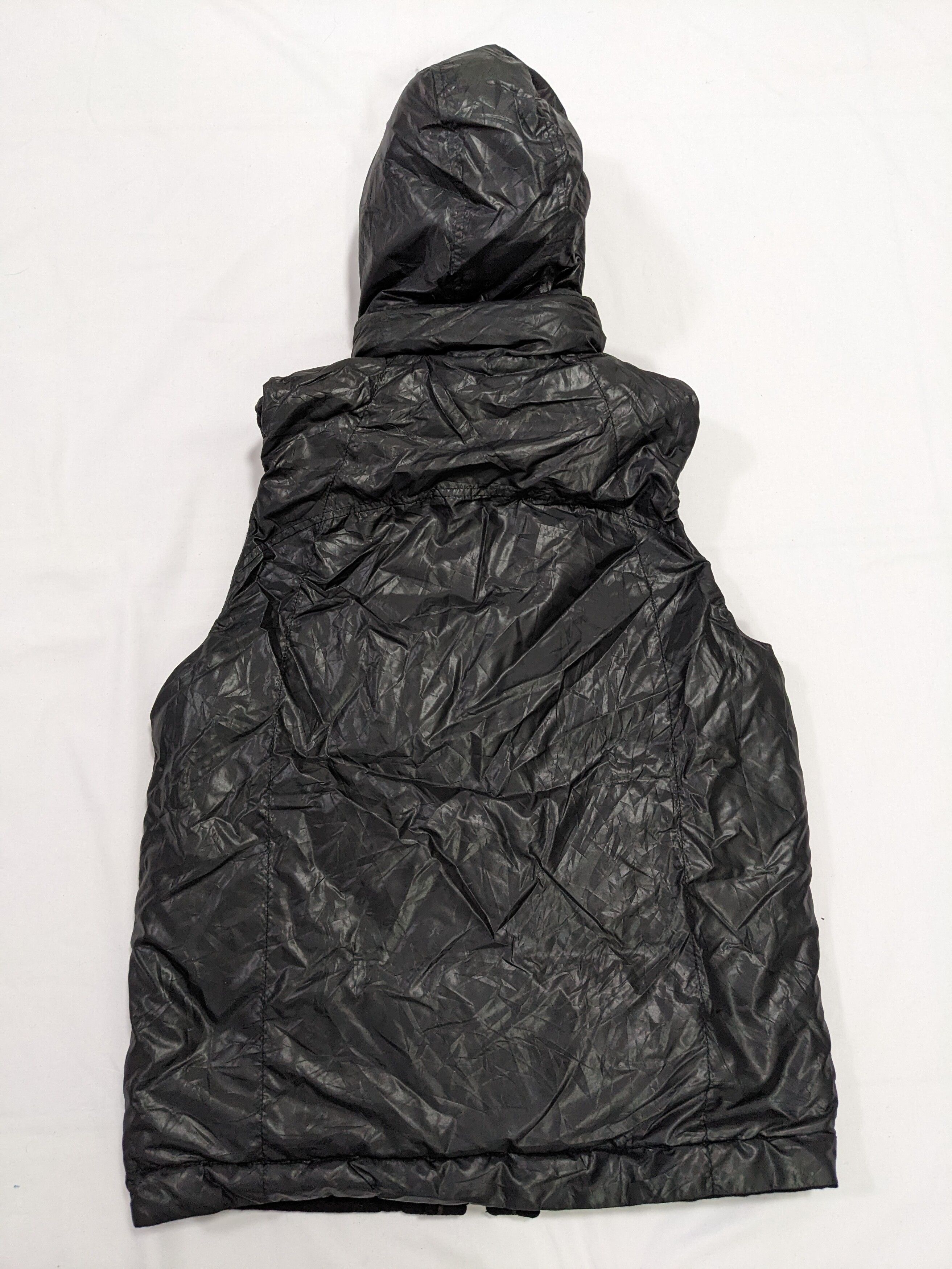 Avant Garde - PPFM Down Vest Hooded Jacket Reversible Black - 5