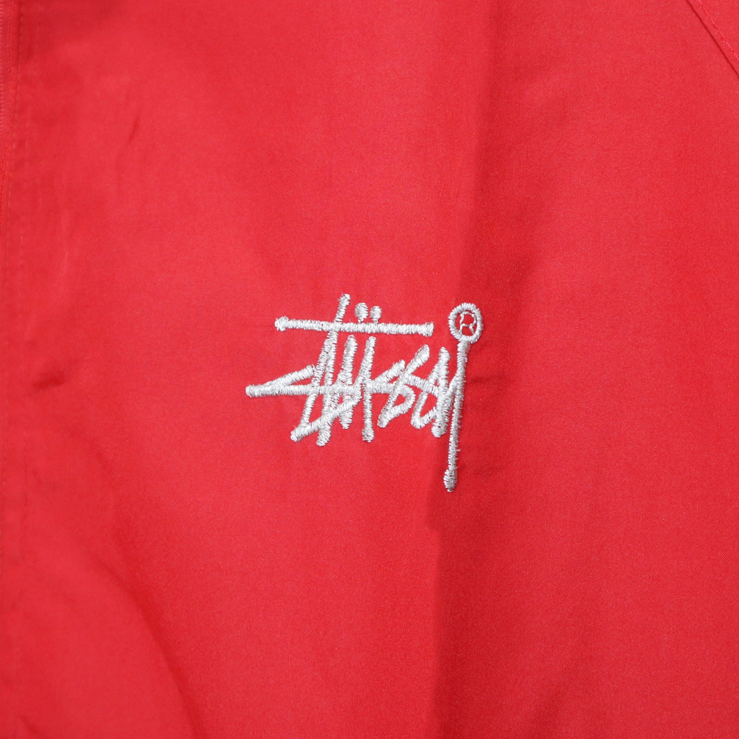 Stüssy Vintage 90s STUSSY SPORT Big Logo Embroidered Windbreaker 