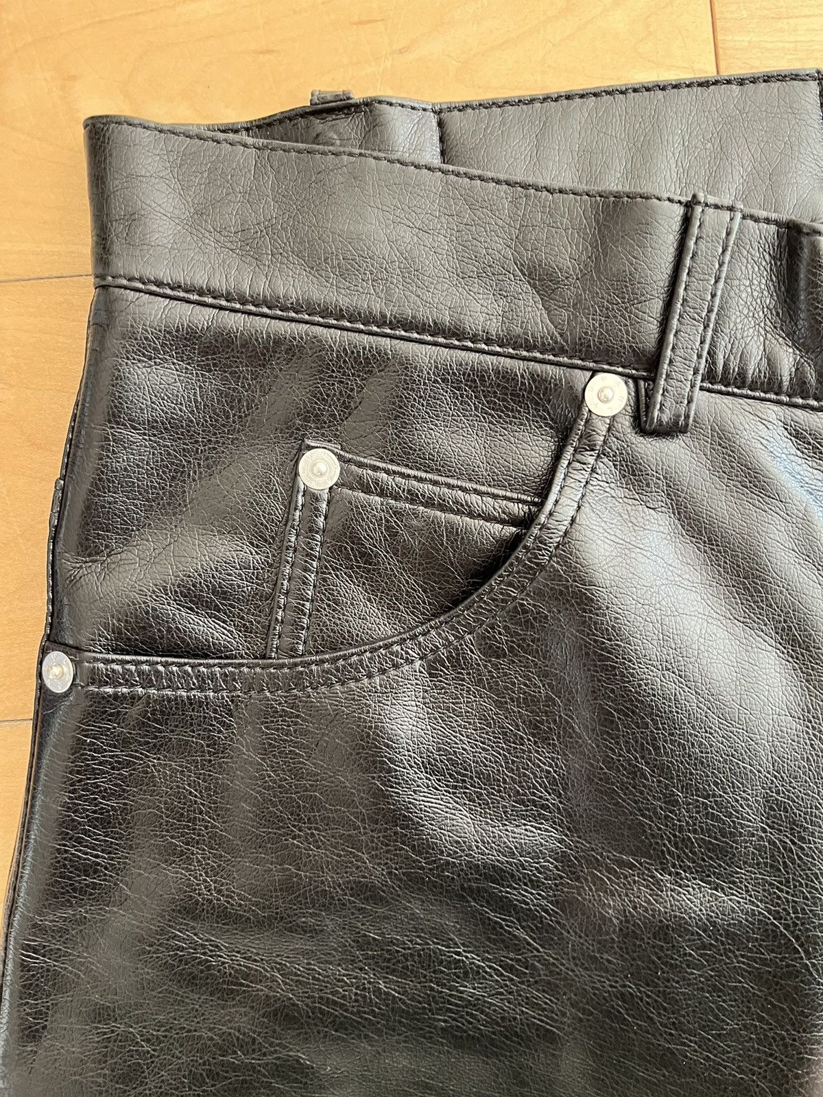 NWT - Luu Dan Vegan Leather Trousers - 5