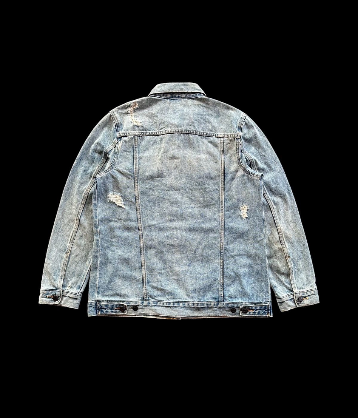 Gap Denim Jacket Distressed - 5