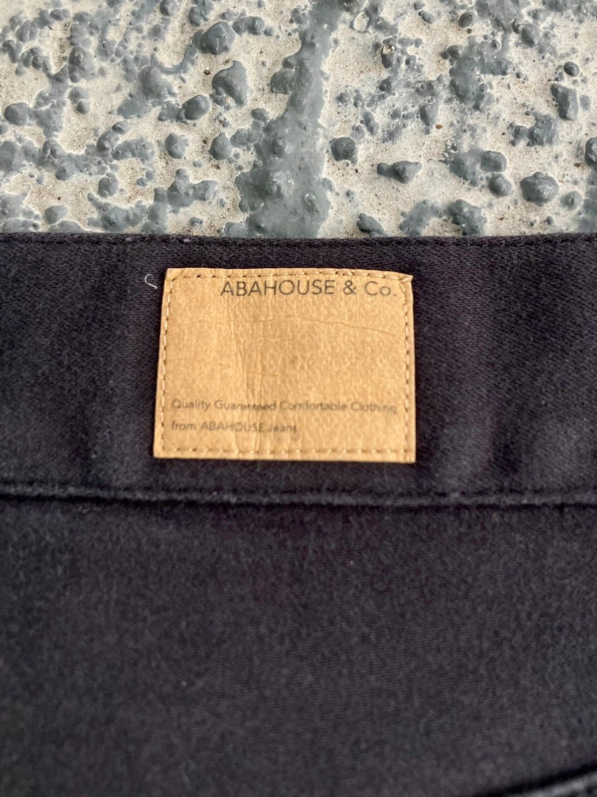 Vintage Abahouse Ecru Black Pants - 6