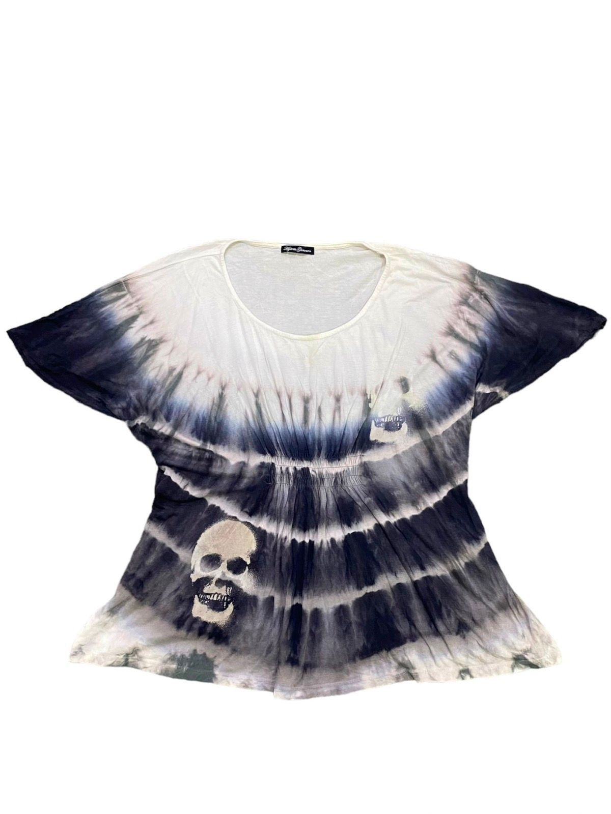 Hysteric Glamour Skull Tie Dye Sleeveless Blouse T-Shirt - 1