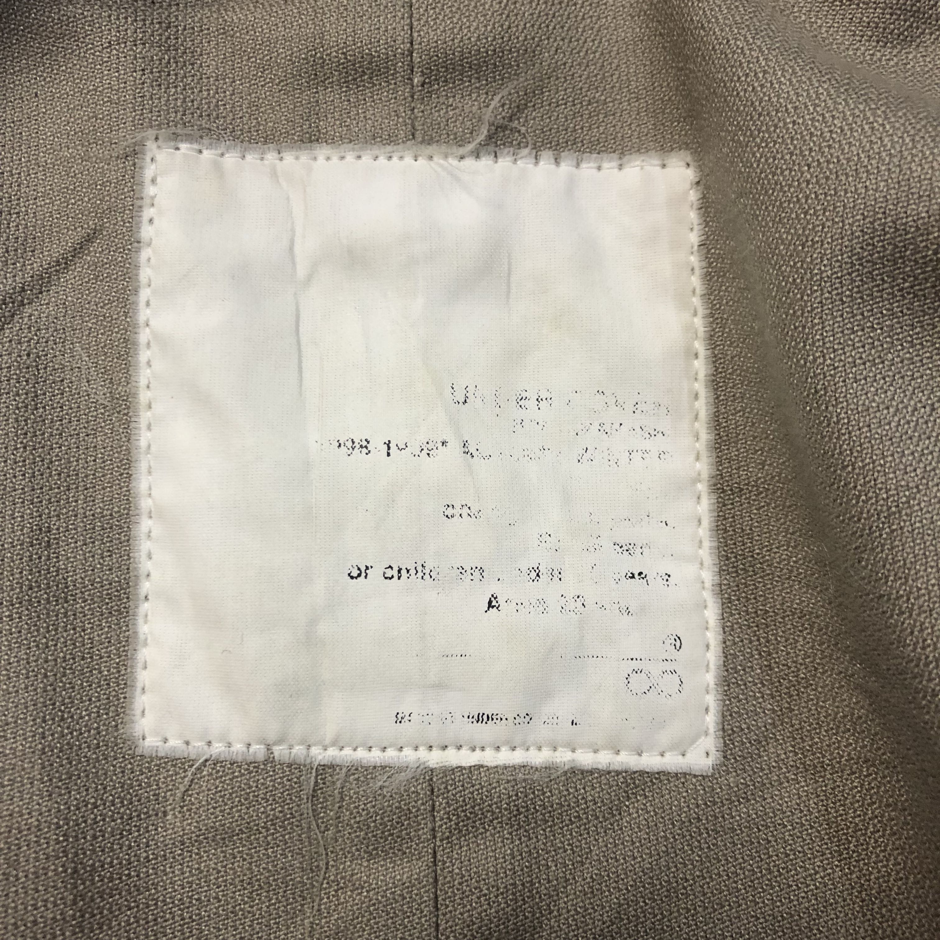 UNDERCOVER Undercover Jun Takahashi Small Parts Jacket
