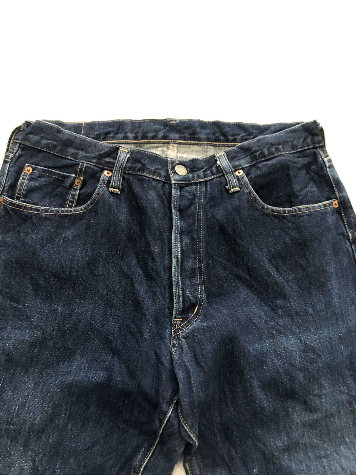 John Bull Selvedge Donut Button Denim - 5