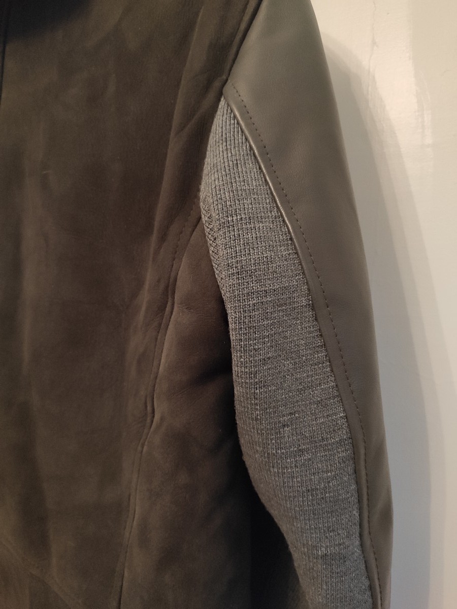 Paolo Pecora - Shearling parka in khaki.Like Saint Laurent or Gucci - 6
