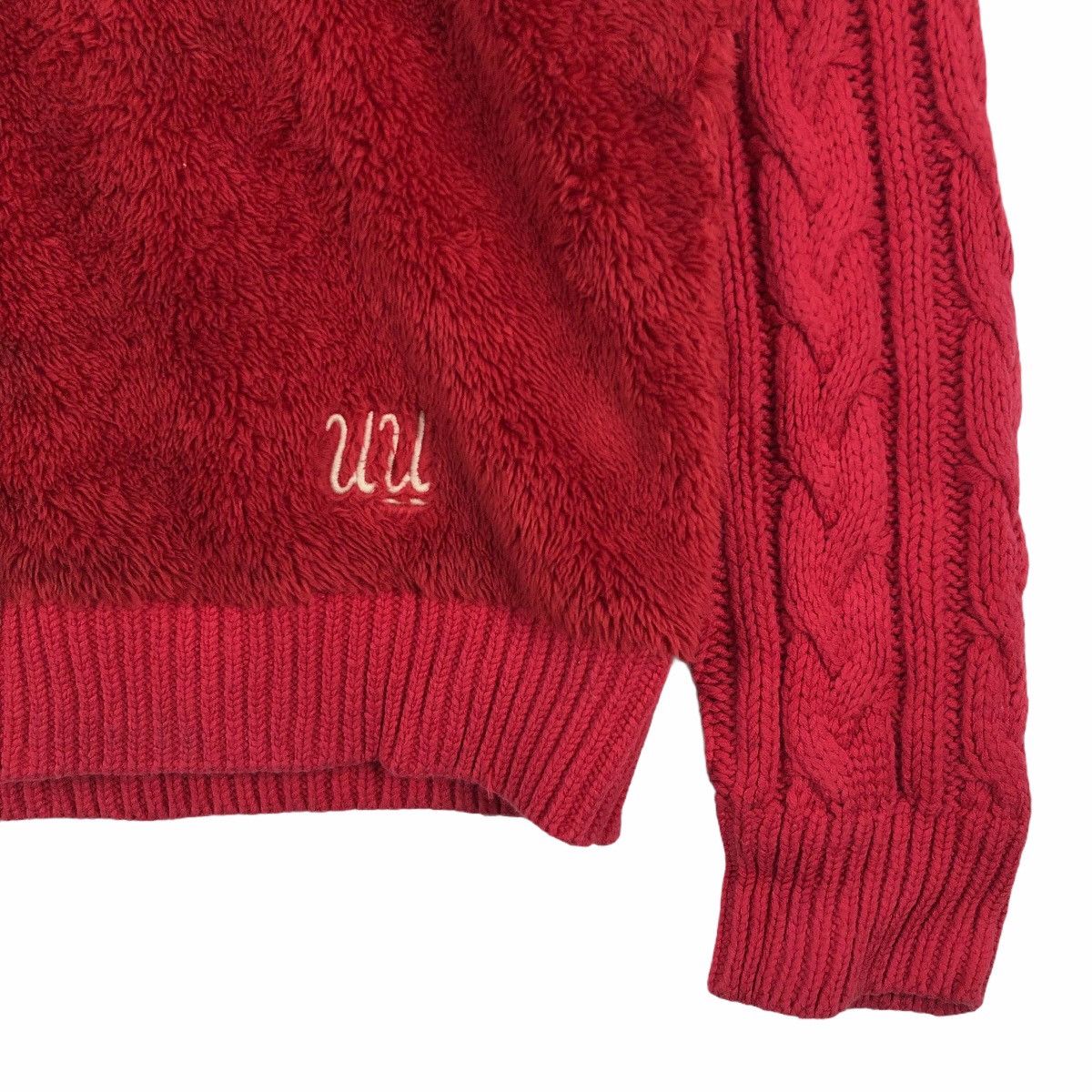 Uniqlo Undercover Kids Fleece Turtleneck Knitted Sweater - 4