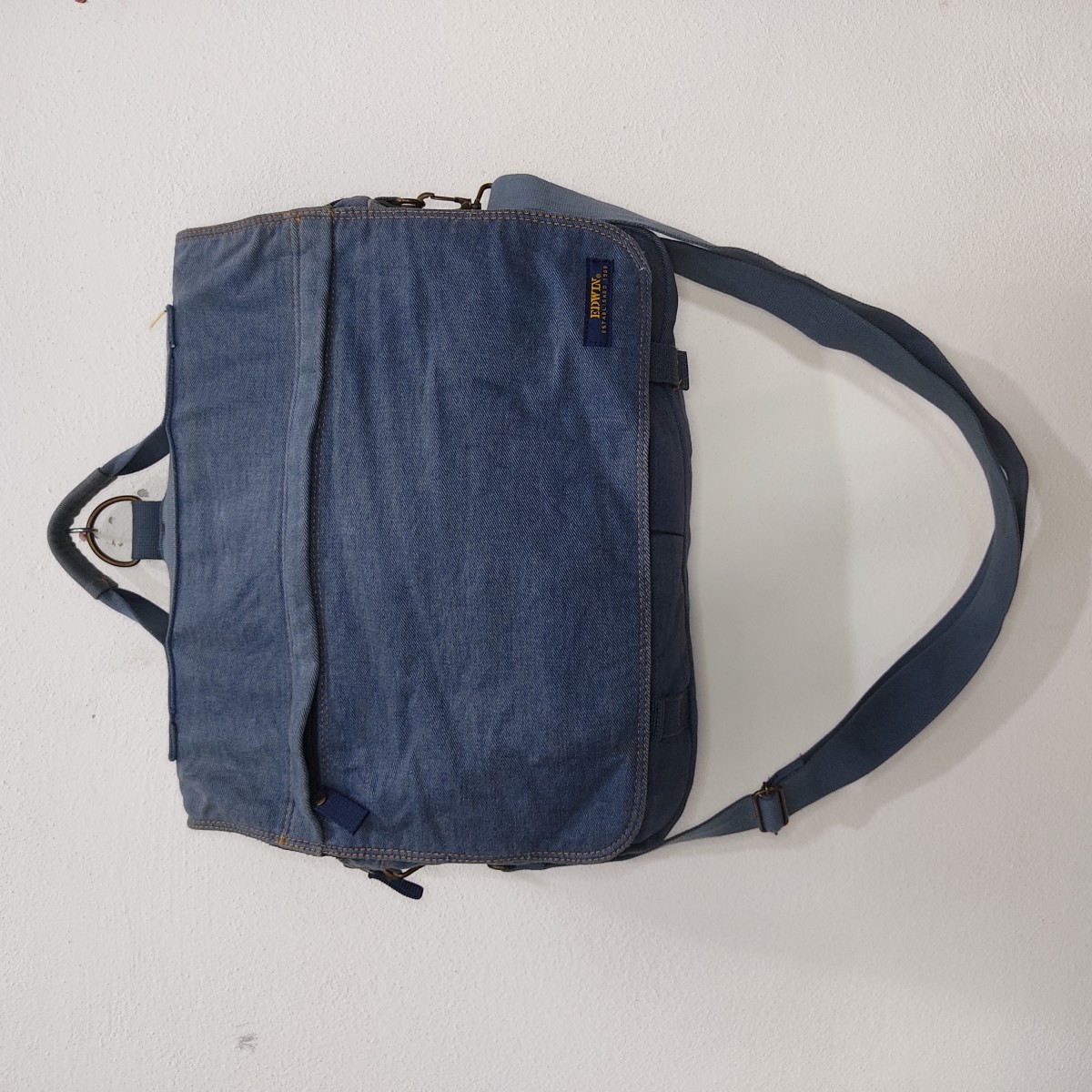 American Vintage - Vintage Denim Jeans Shoulder Luggage Bags - 1