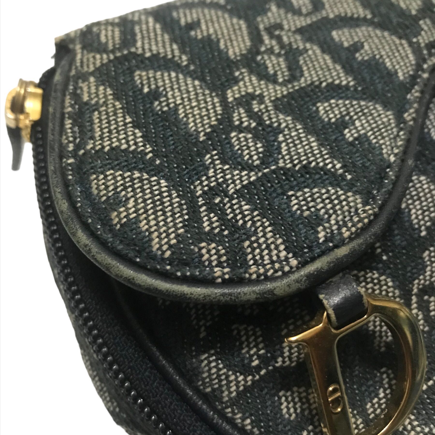 🔥 Christian Dior Diorissimo mini Saddle coin purse - 7