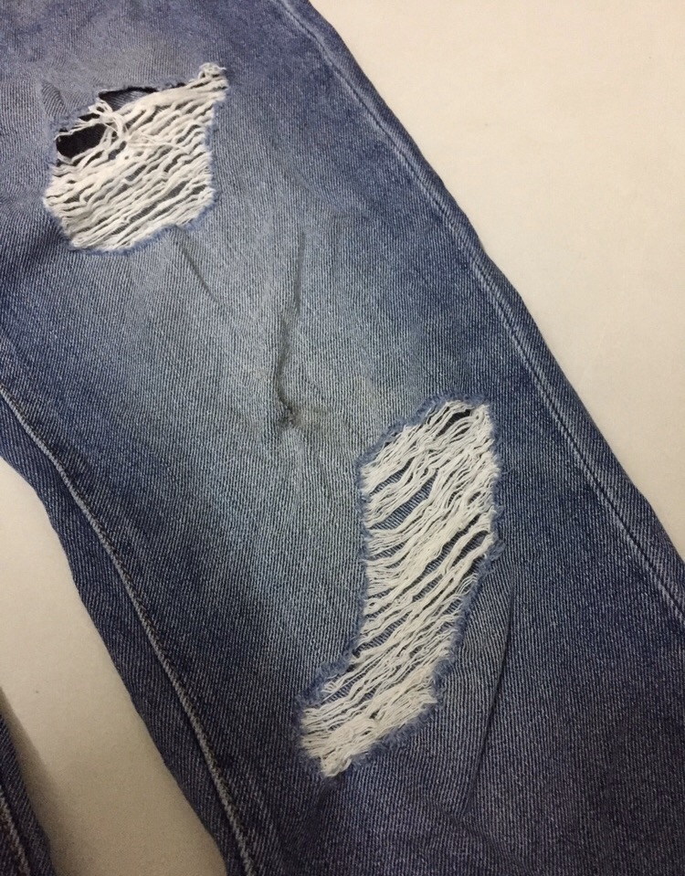 Uniqlo - Uniqlo Distressed jeans denim pant Gu brand - 3