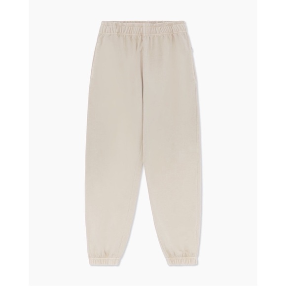 Onia Garment Dye Terry Jogger + Polo in Swan - 5