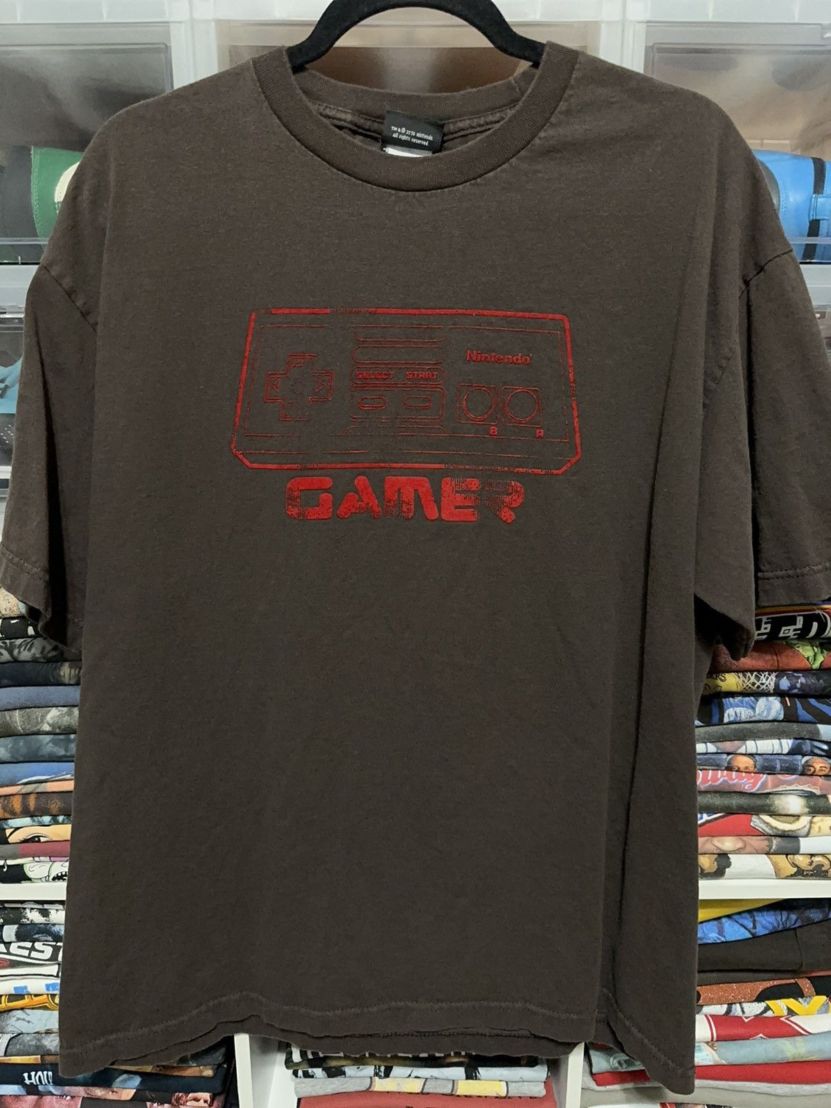 Vintage 2000s Nintendo Video Game Promo T-Shirt XL - 1