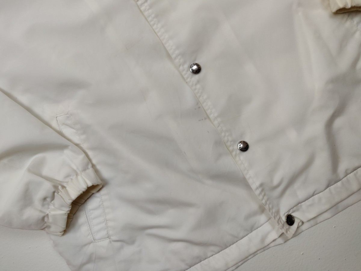 Rock Solid White Coach Jacket Outerwear - 5