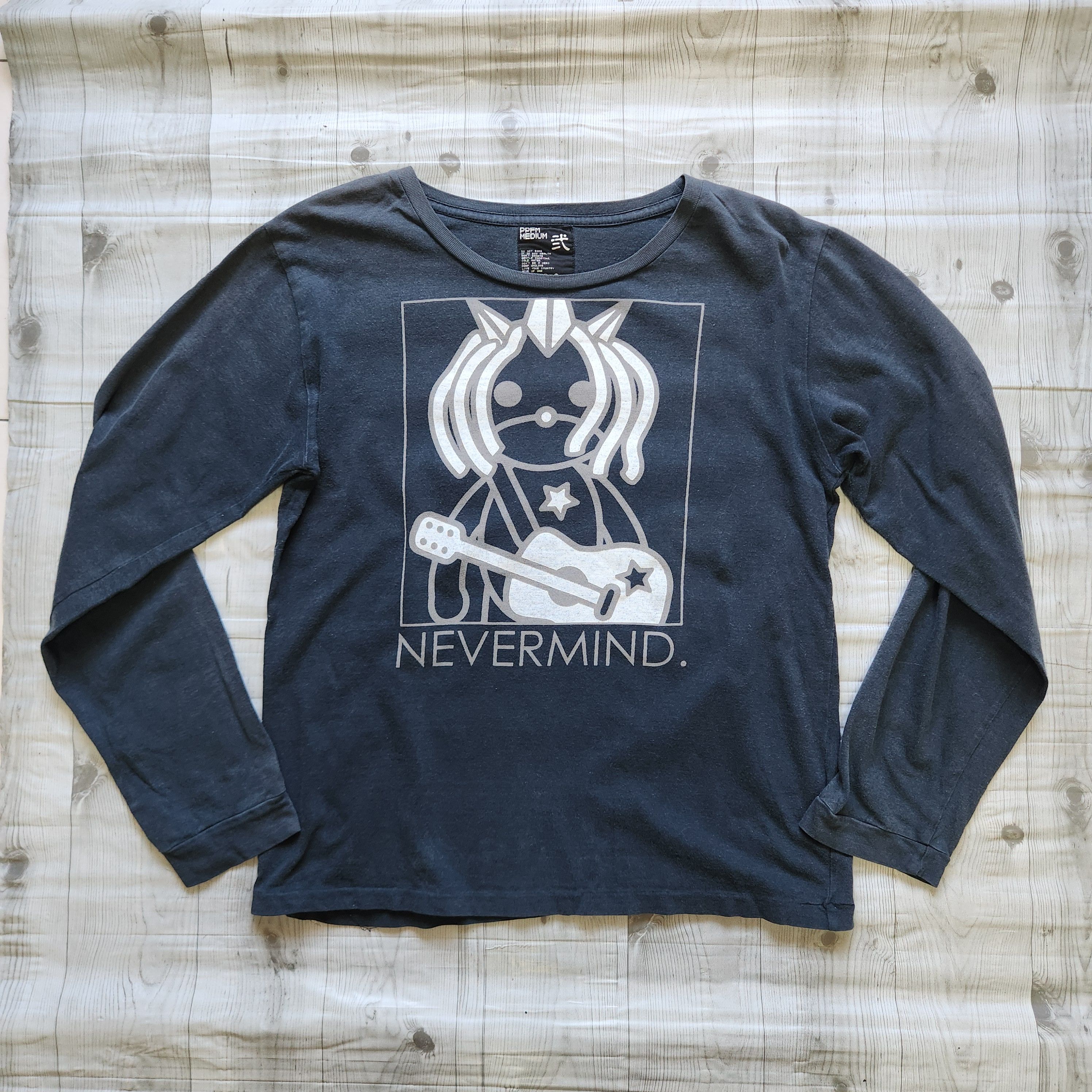 Nirvana - Vintage Kurt Cobain X PPFM Nevermind Long Sleeves - 1