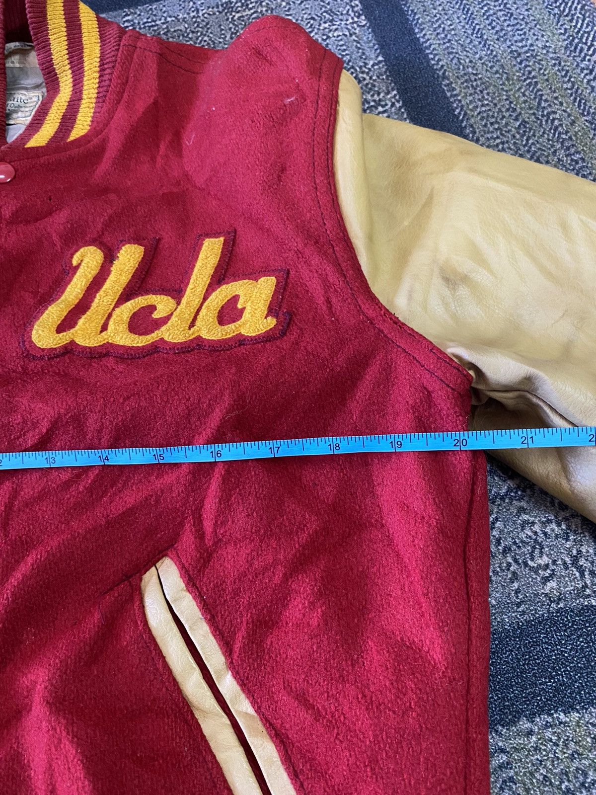 Vintage Varsity Holloway UCLA College Naugalite Jacket - 14