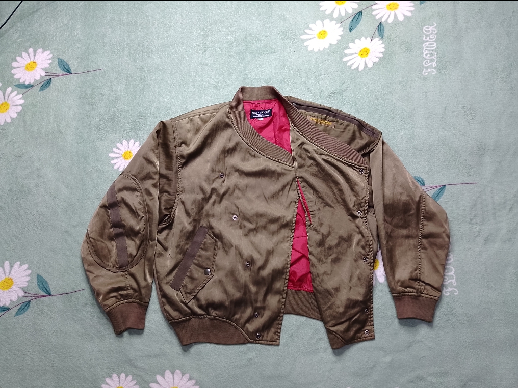 Vintage 80s Issey Miyake Skyline Bomber Javket - 3