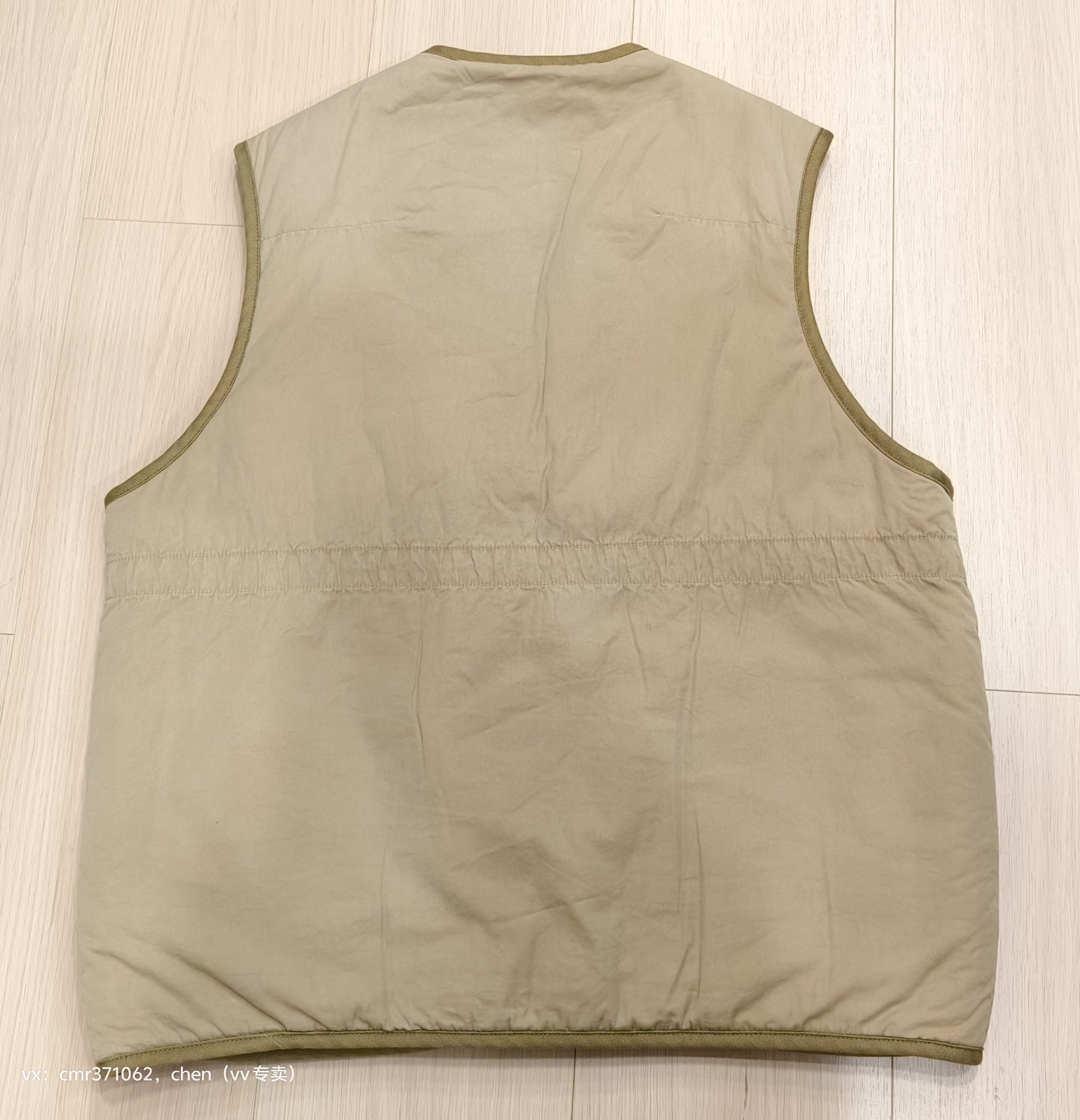 vis vim 23AW raw LY vest - 4