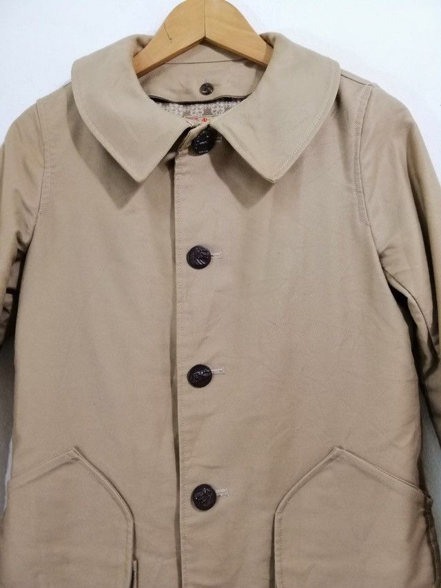 Beams Boy Long Jacket Design Nice Pocket - 3