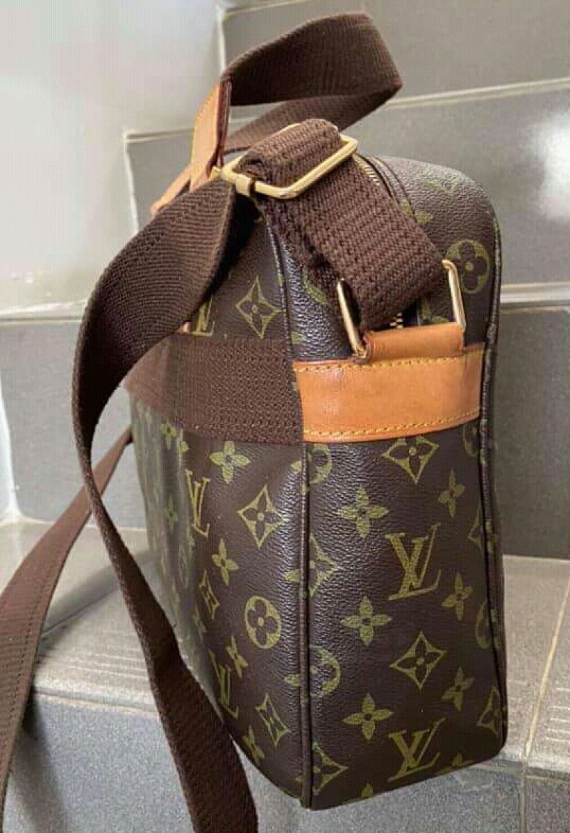 $1350 Sac Bosphore monogram canvas messenger bag - 10