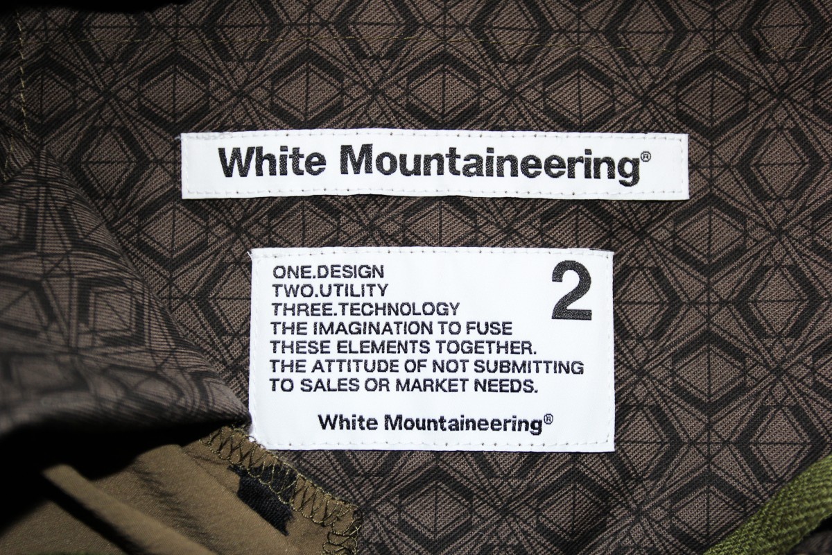 BNWT AW20 WHITE MOUNTAINEERING SIDE BIG POCKET PANTS 2 - 10