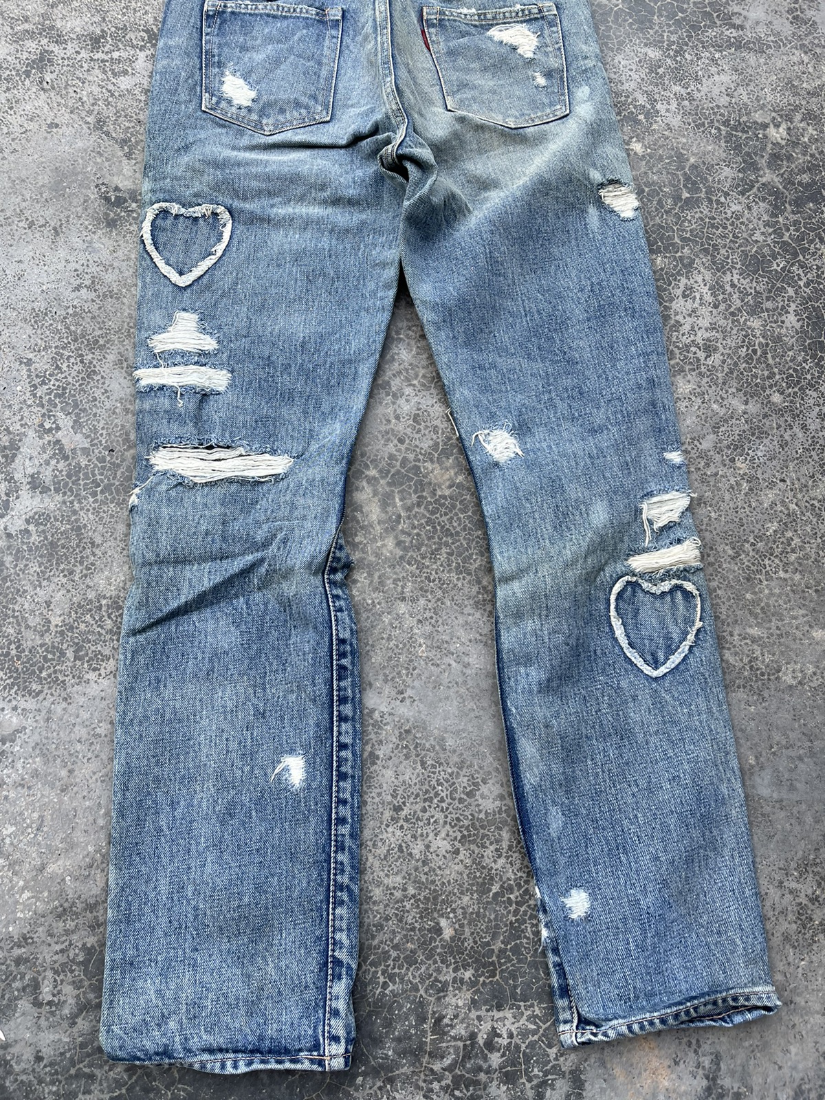 Distressed Denim - Usizex RNA awesome rugged grunge distressed denim - 4