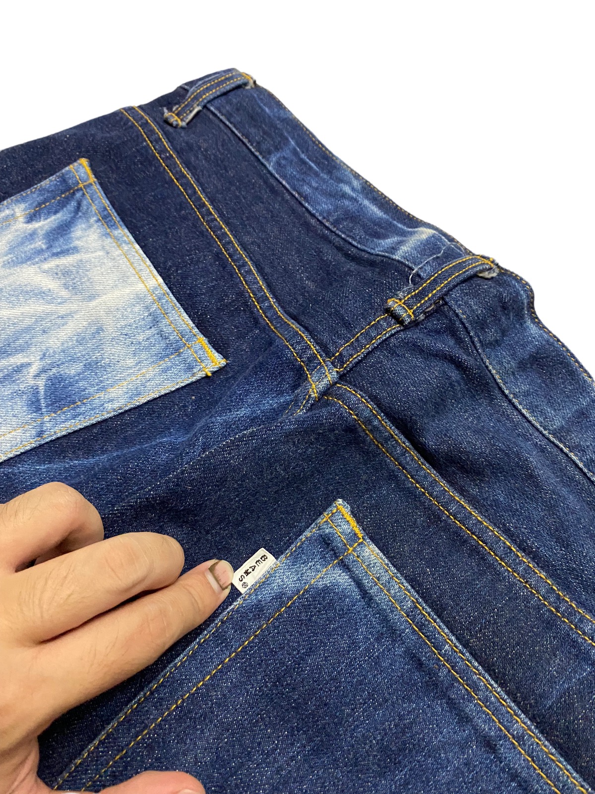 Beams Marble Lighting Jeans Made in Japan - 5