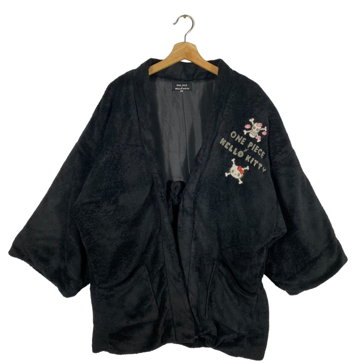 Vintage One Piece X Hello Kitty Fleece Kimono - 2