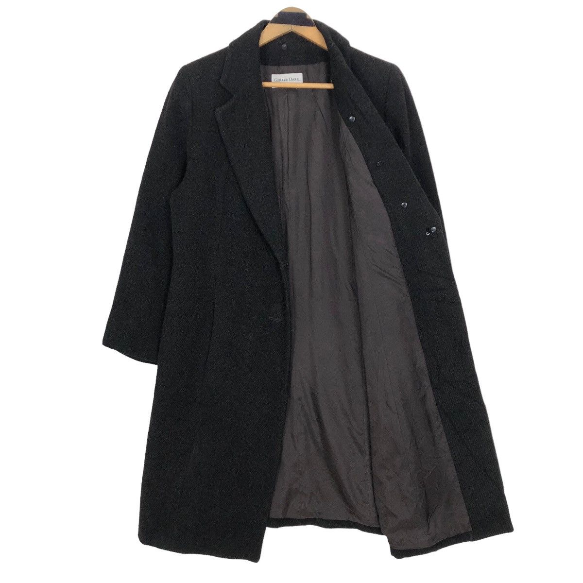 Designer - Gerard Darel Paris Tailored Wool Trench Coat - 5